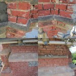 Before full chimney restoration brick bricks bricktint bricktinting construction constructionlifehellip